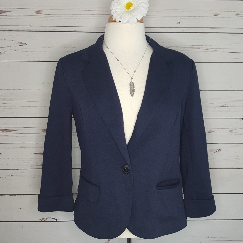 Catherine Malandrino One Button Blazer